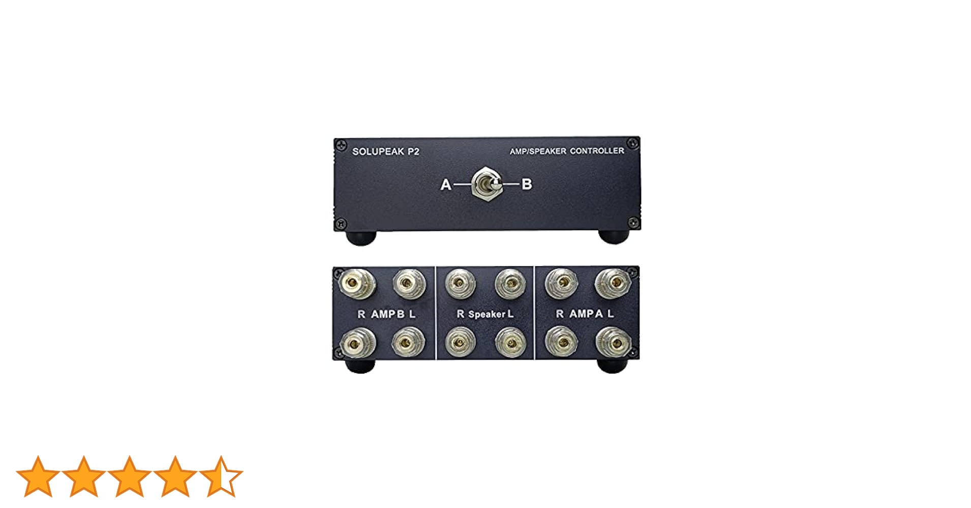SOLUPEAK P2 2(1)-in-1(2)-出力　スピーカーセレクター Amazon.com: SOLUPEAK P2 2(1)-in-1(2)-Out Amp Amplifier